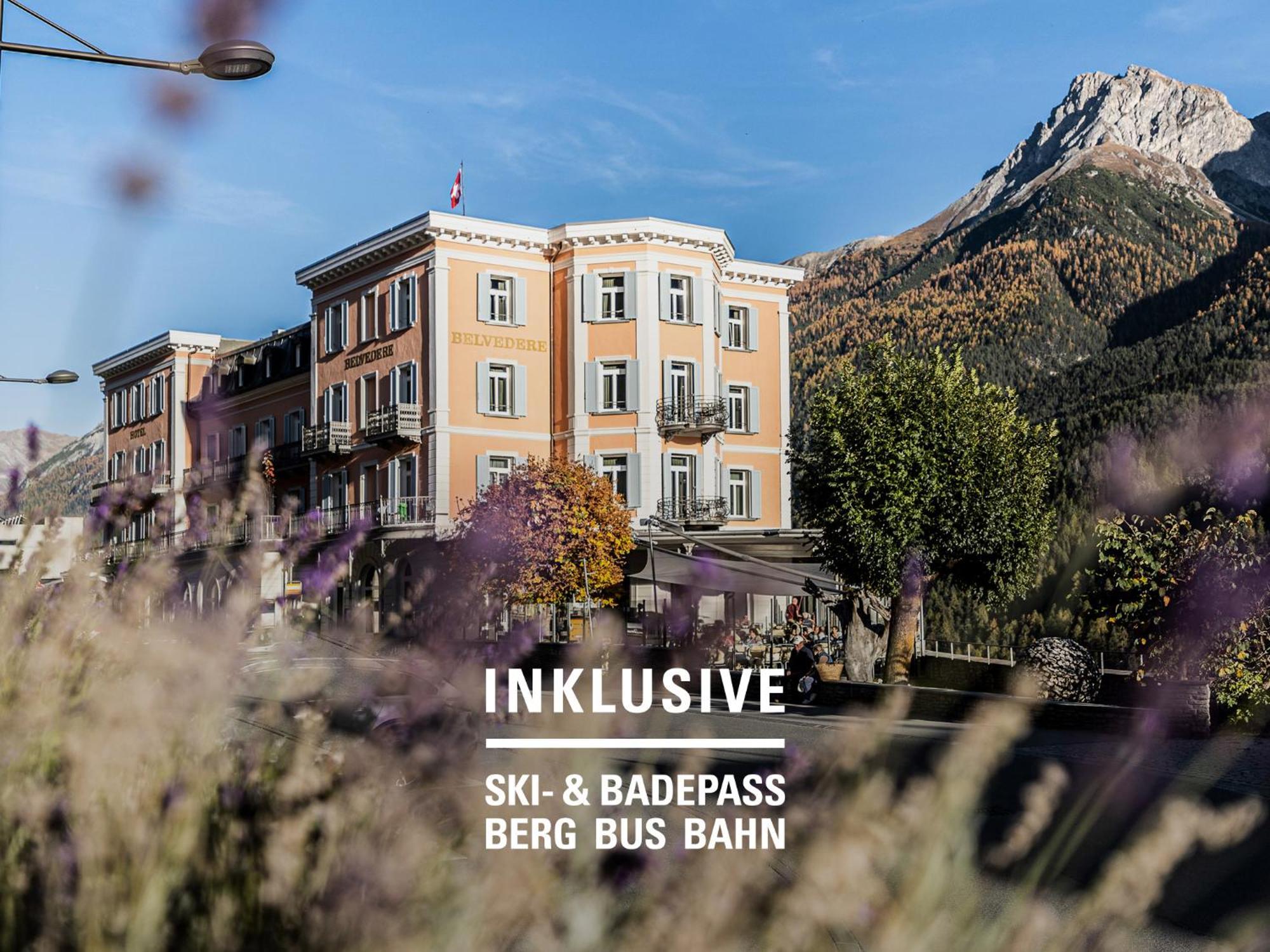 Hotel Belvedere Scuol Exterior photo