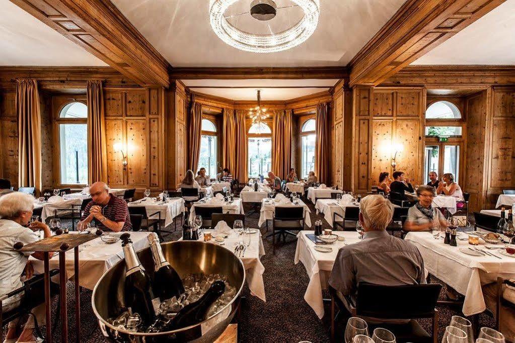 Hotel Belvedere Scuol Restaurant photo